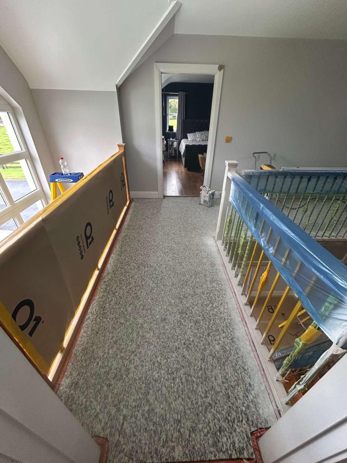 Property maintenance and redecoration finish